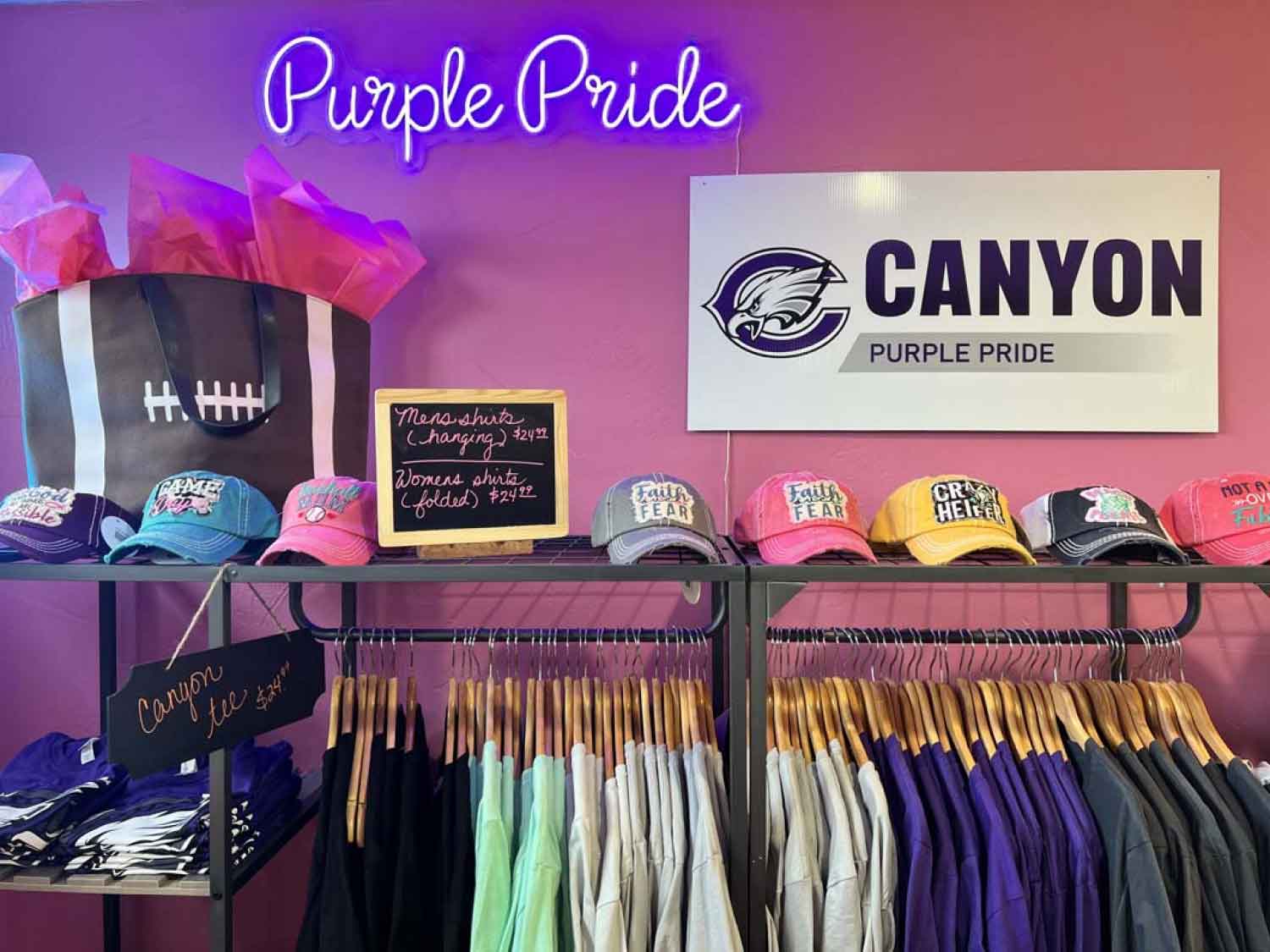 Local Boutique Canyon TX Pink Cadillac Boutique